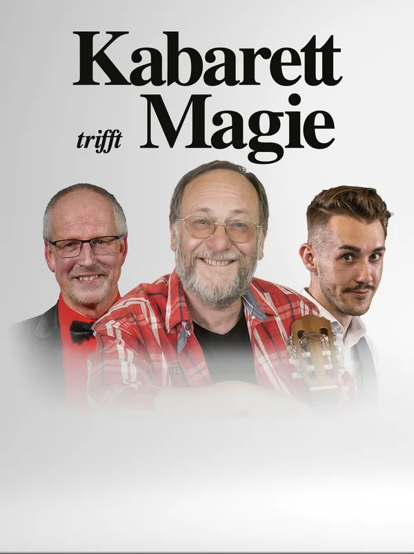 Plakat: Kabarett trifft Magie